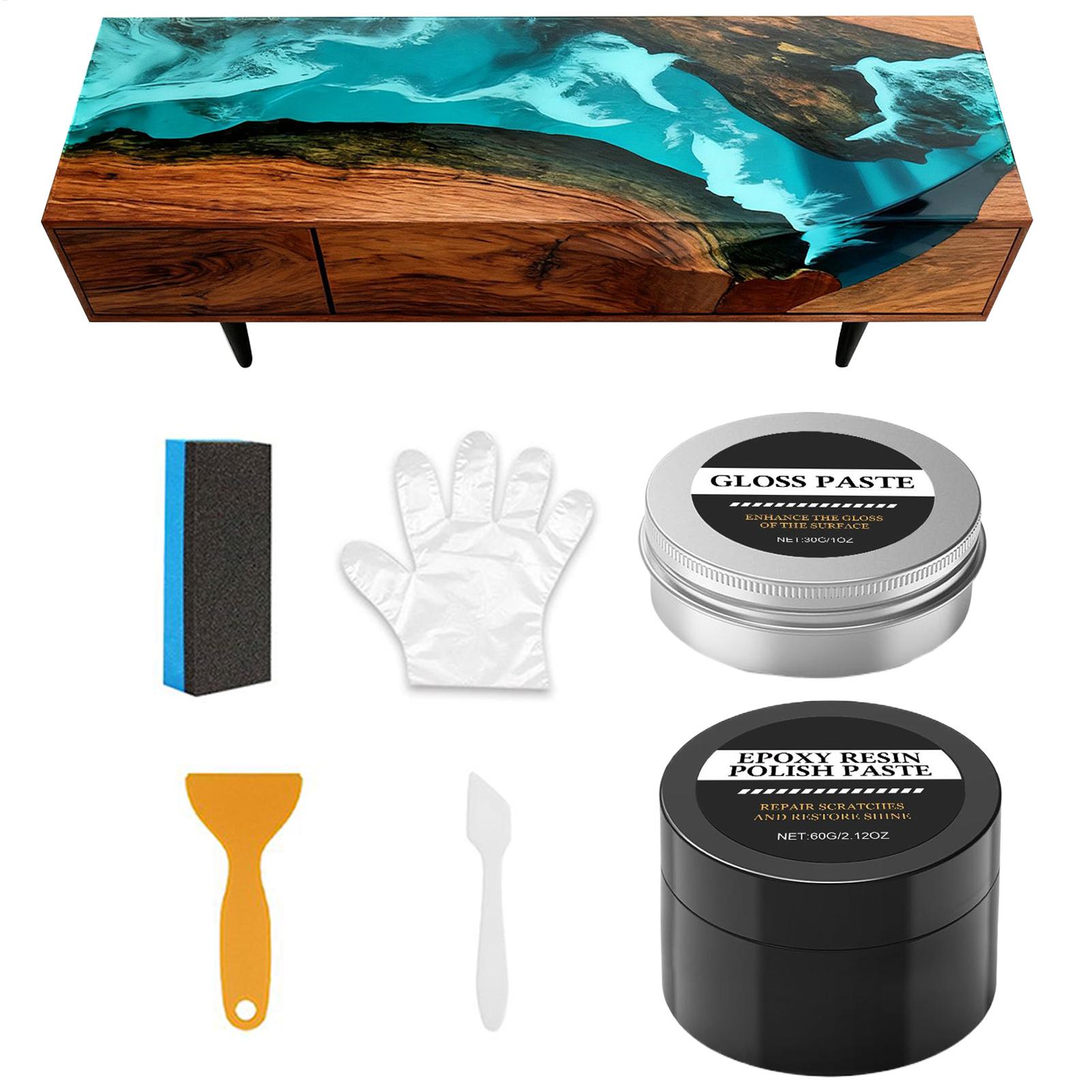 Epoxy Resin Polishing Kit - Cr - đánh giá và giá Resin Art Work