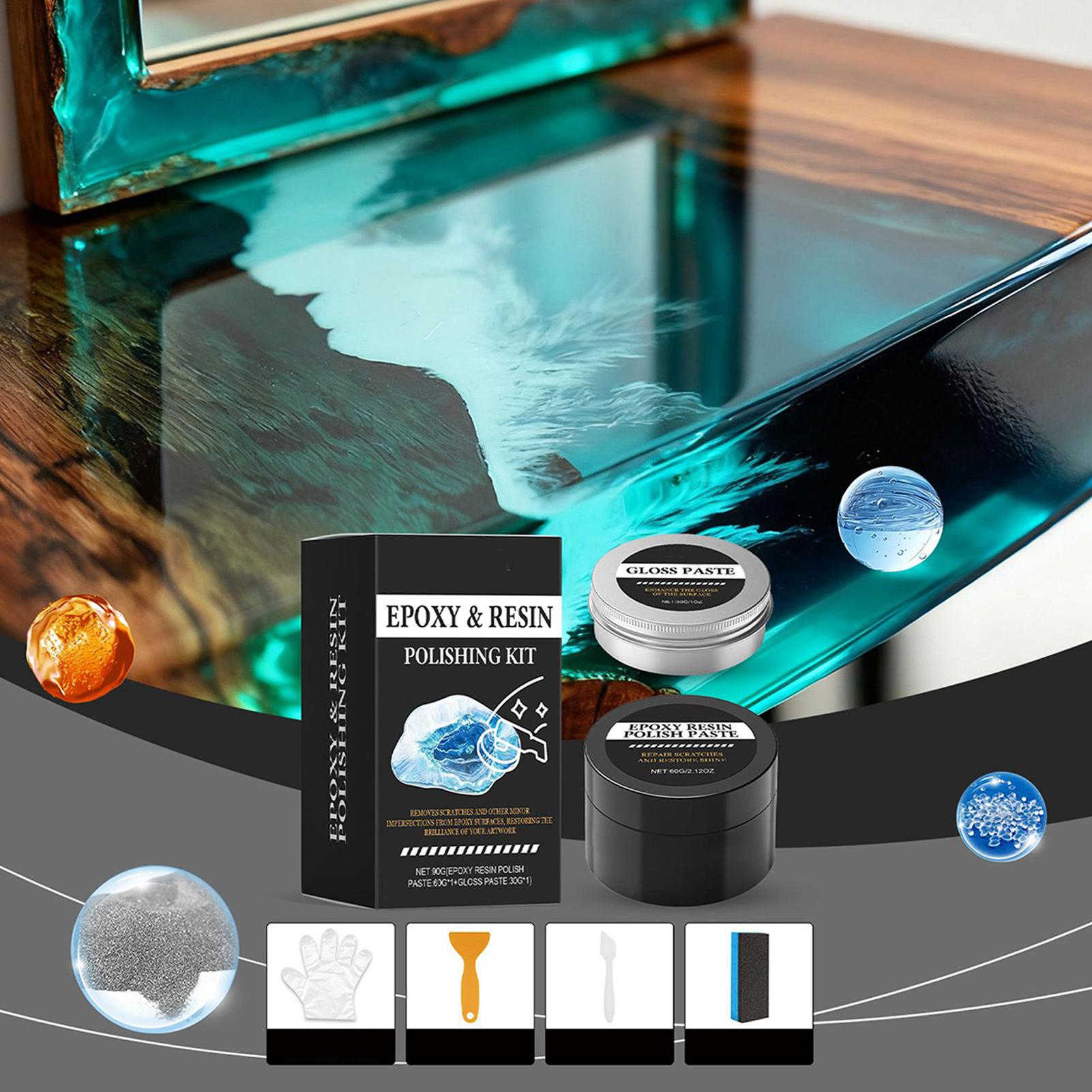 Epoxy Resin Polishing Kit - Cr - đánh giá và giá Resin Art Work