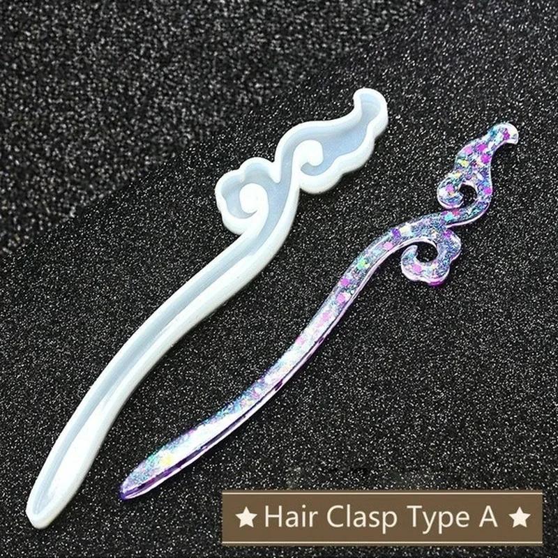 New Transparent Hairpin Silico - đánh giá và giá Resin Art Gift Ideas