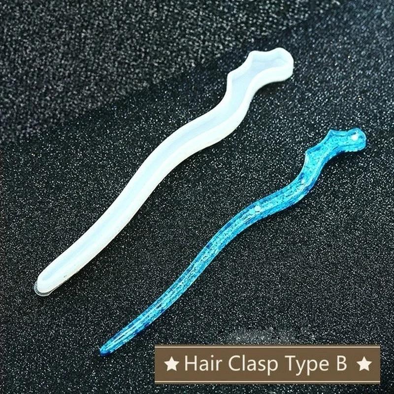 New Transparent Hairpin Silico - đánh giá và giá Resin Art Gift Ideas