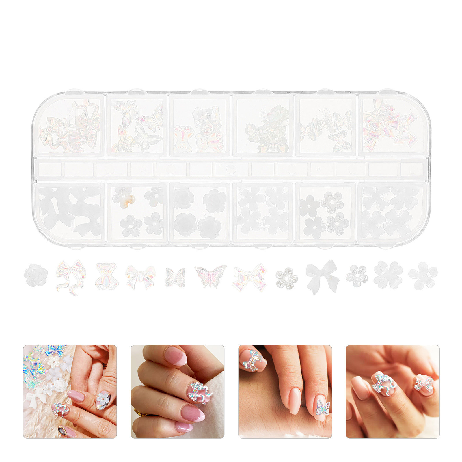 Nail Art DIY Charms Resin Flow - đánh giá và giá Resin Art Using Flowers