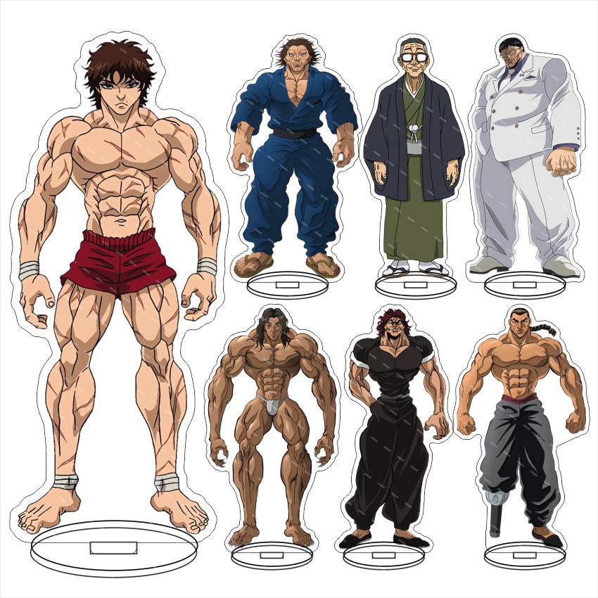 Grappler Baki Baki Hanma Acryl - đánh giá và giá Resin Art Toys