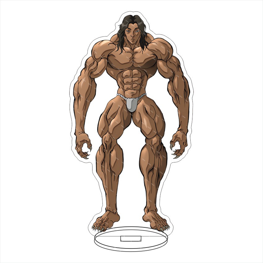 Grappler Baki Baki Hanma Acryl - đánh giá và giá Resin Art Toys