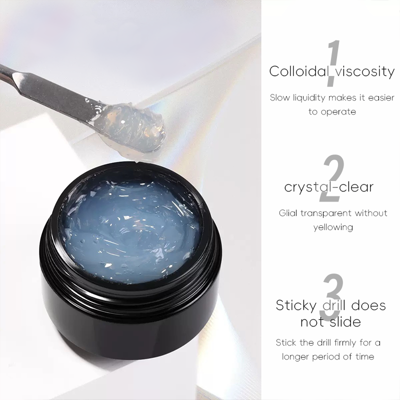 5ml 3D Clear Nail Gel Mirror P - đánh giá và giá Resin Art Work