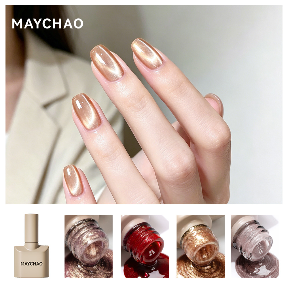 MAYCHAO 10Ml Mèo Từ Gel Móng T - đánh giá và giá Resin Art Varnish