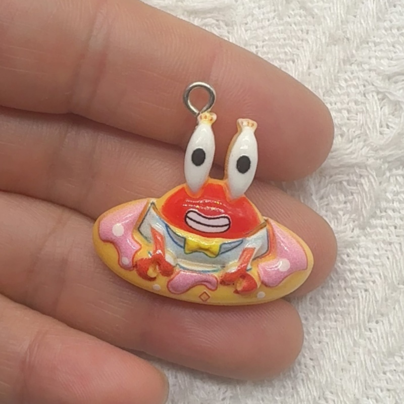 10pcs cartoon resin pendant, D - đánh giá và giá Resin Art Gift Ideas