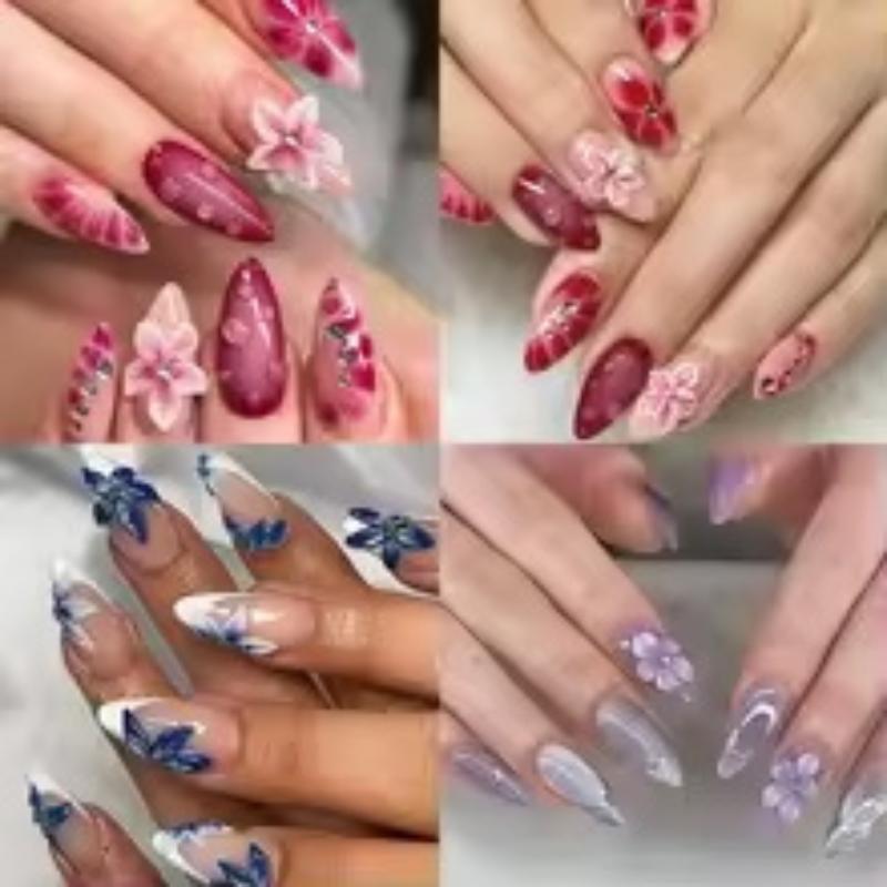 Silicone 3D Flower Nail Mold f - đánh giá và giá Resin Art Using Flowers