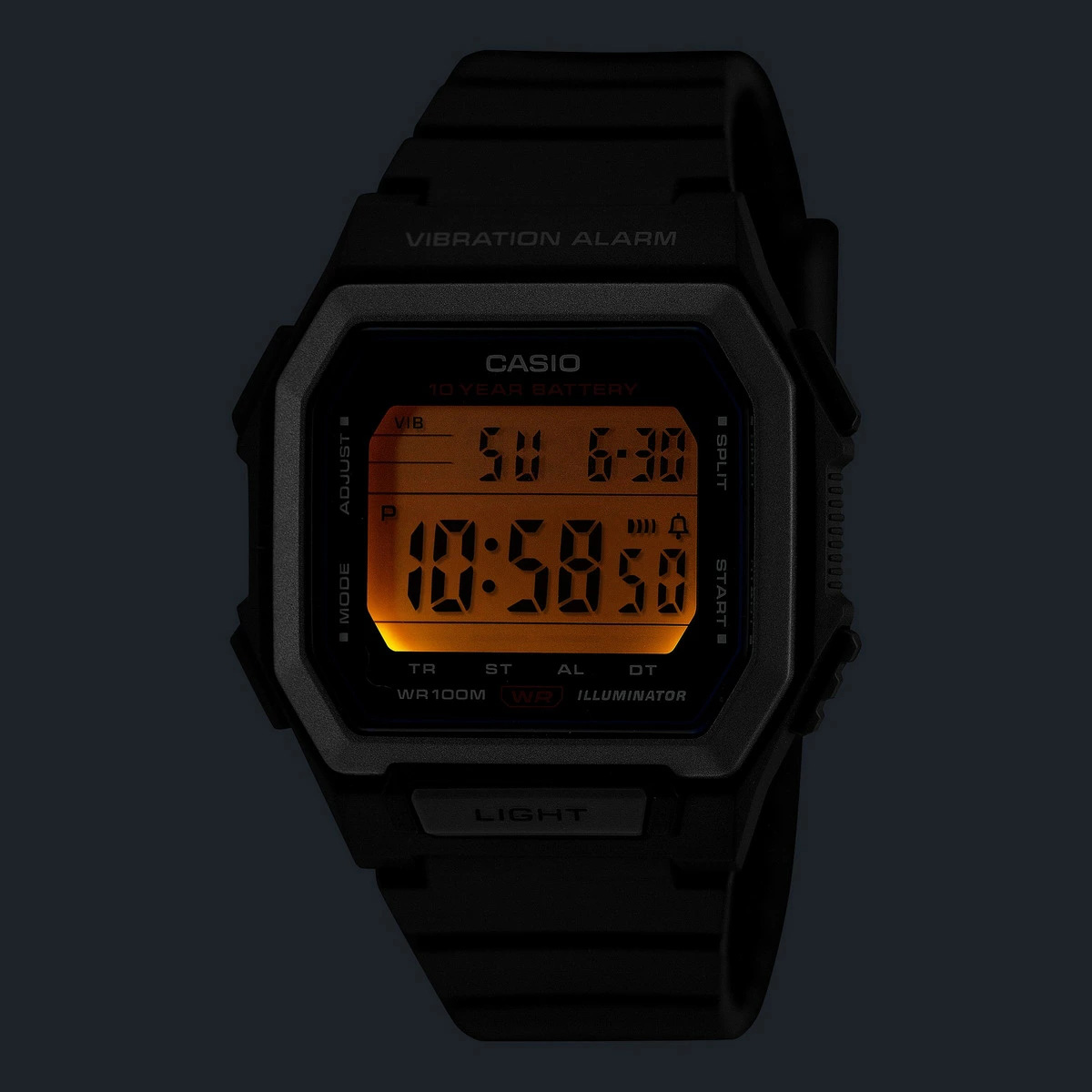 Casio watch New 2026 Model W-7 - đánh giá và giá Resin Art Watch