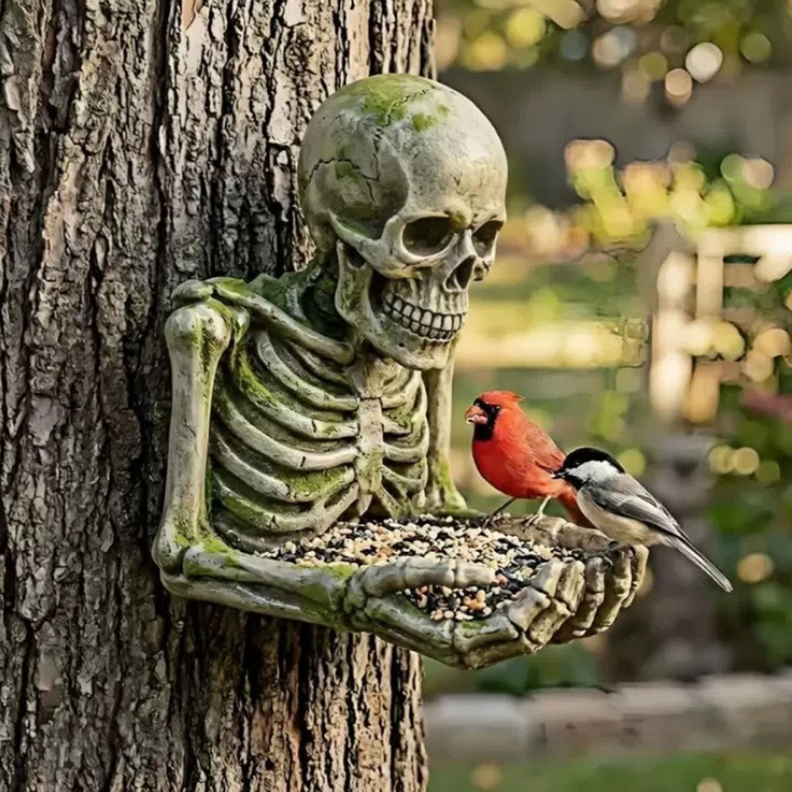 Funny Bigfoot Tree Hanging Bir - đánh giá và giá Resin Art Watch