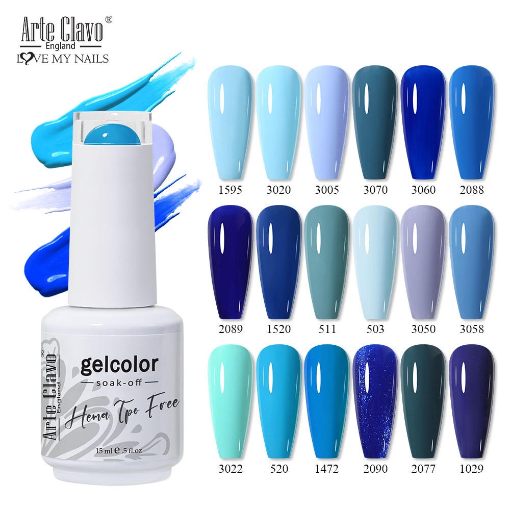 Arte Clavo Blue Color Series G - đánh giá và giá Resin Art Varnish