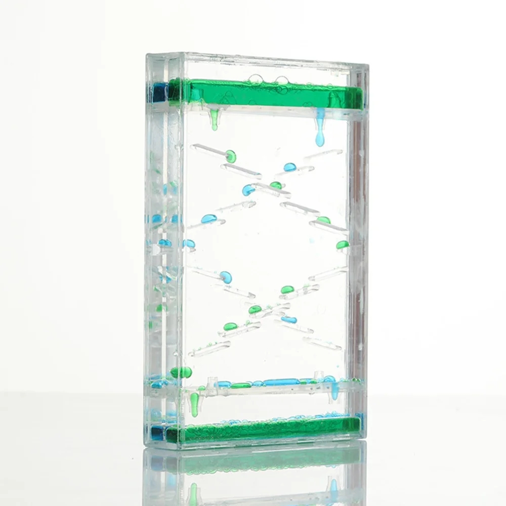 Color Two-color Hourglass Time - đánh giá và giá Resin Art Clock